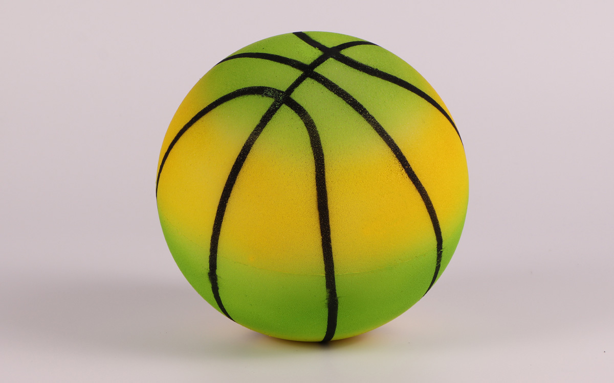 Basketball-Green With Yellow01