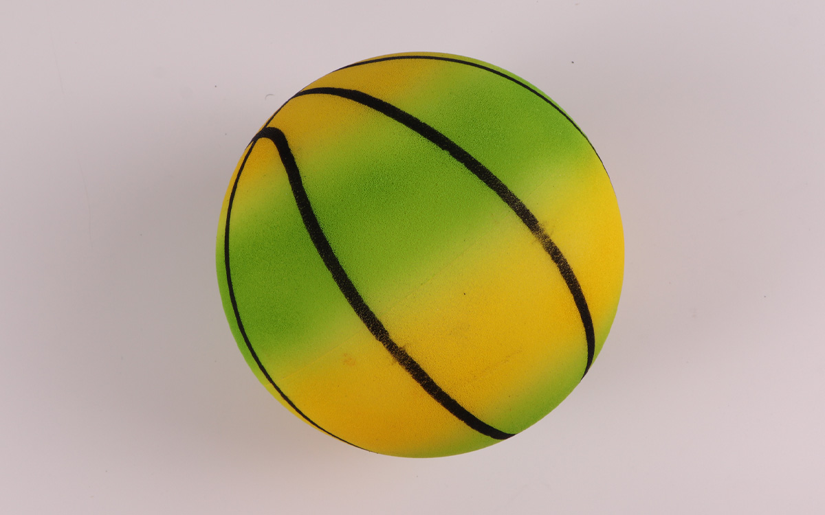 Basketball-Green With Yellow02