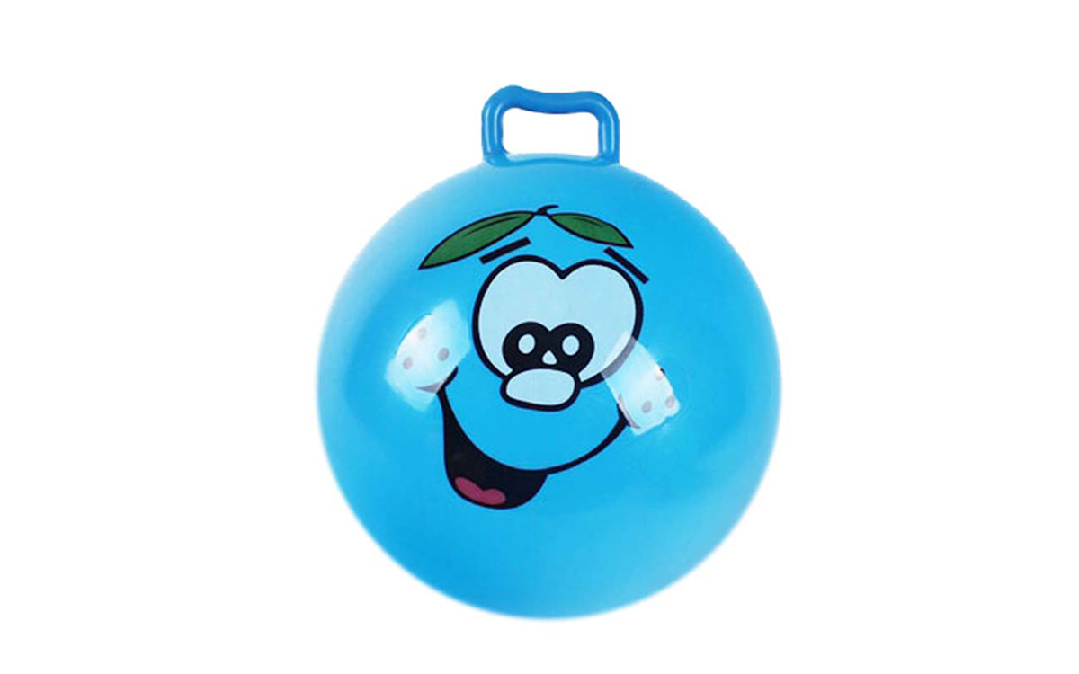 Emoji Handle Ball-Blue1
