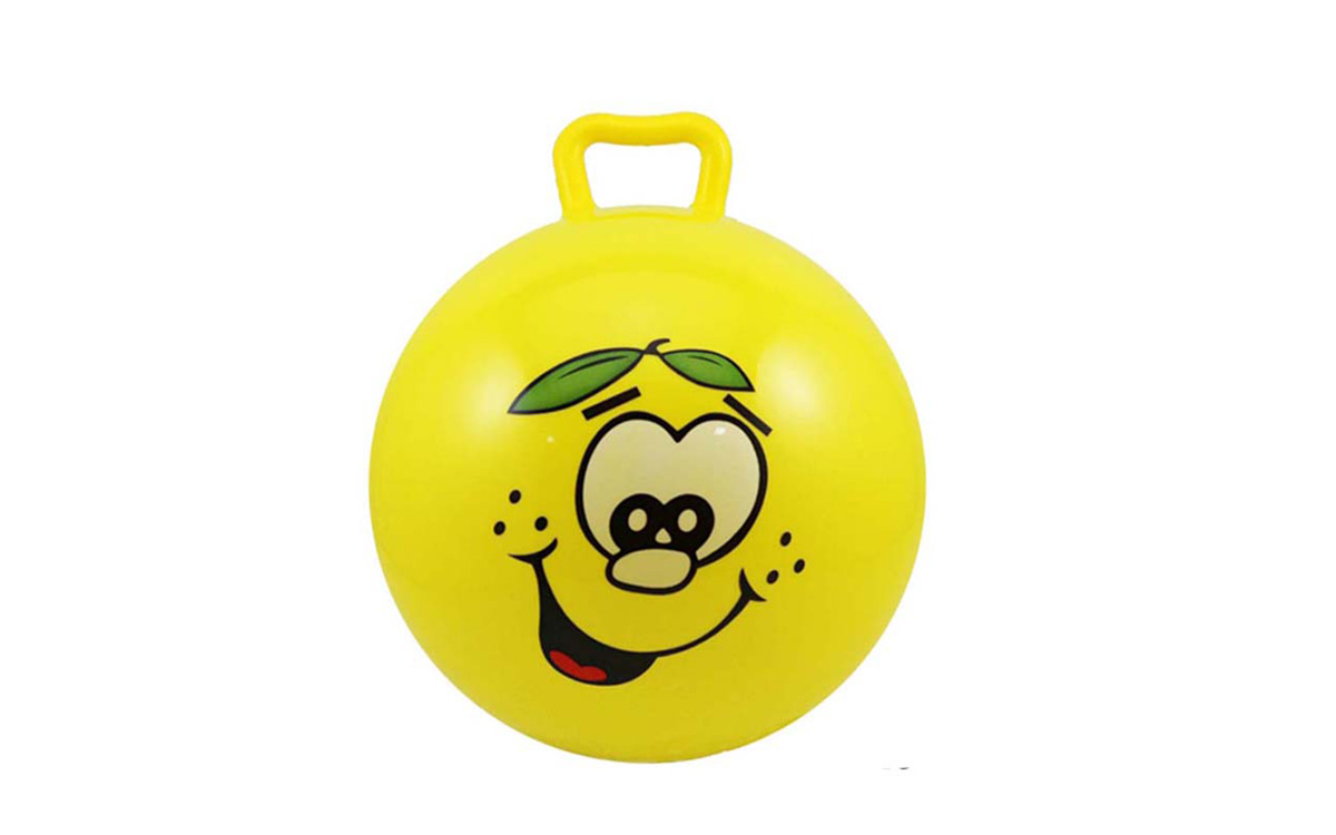 Emoji Handle Ball-yellow1