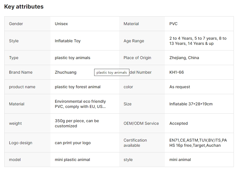 五颜六色mini马产品信息