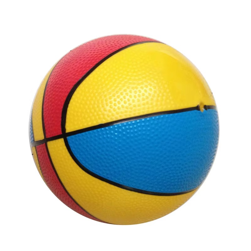 Painted basketball
